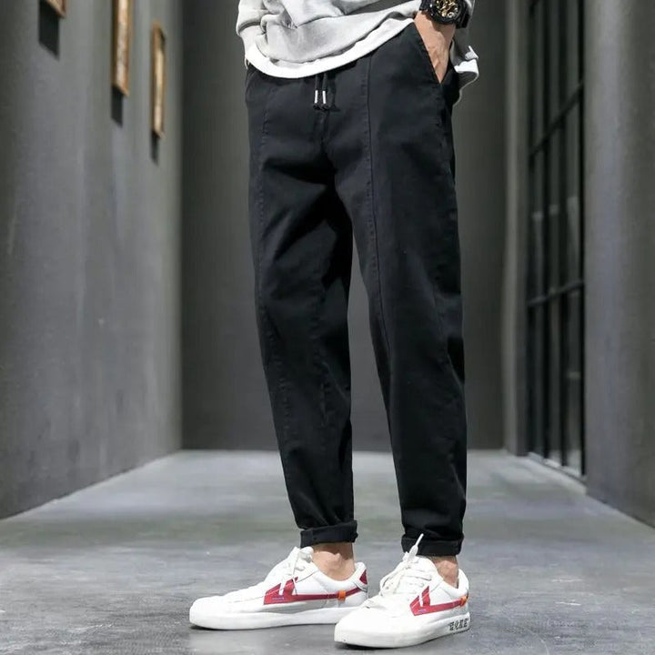 Neryth - Pantalón jogger de corte cónico con tacto suave