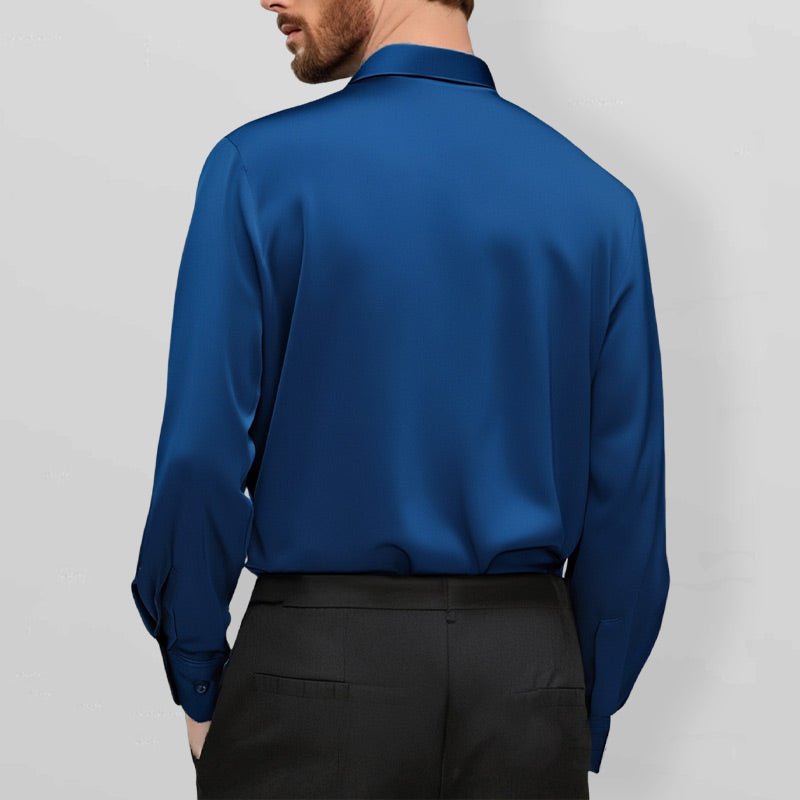 Halvric - Camisa elástica resistente a las arrugas