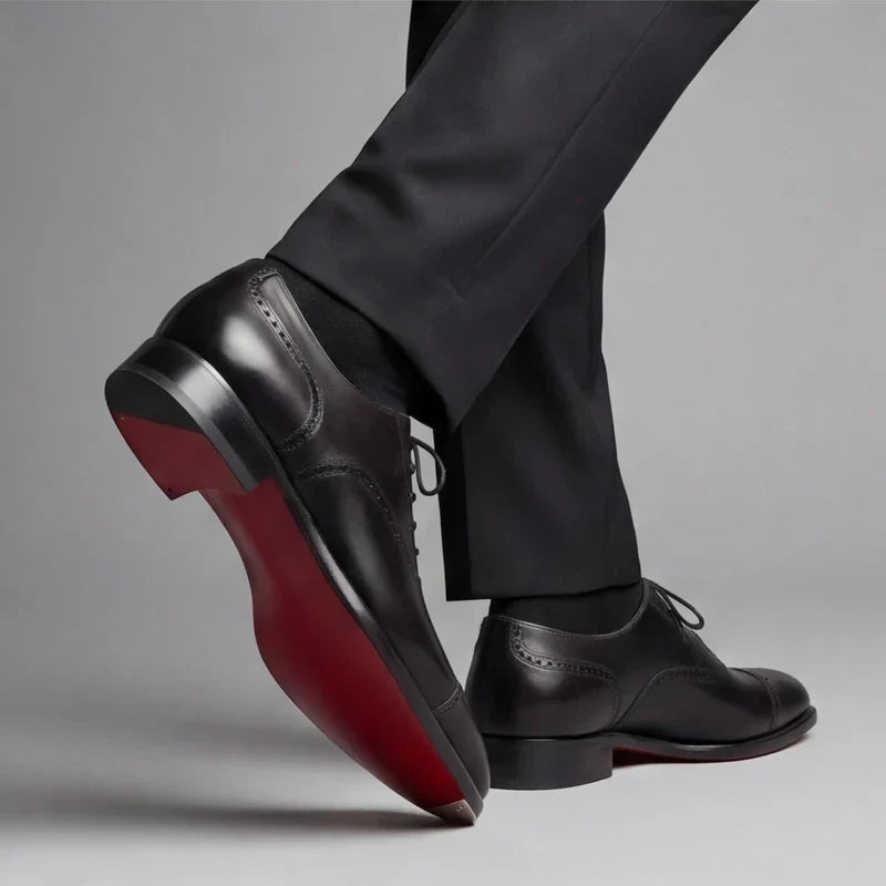 Arvid - Zapatos Oxford premium con puntera recta
