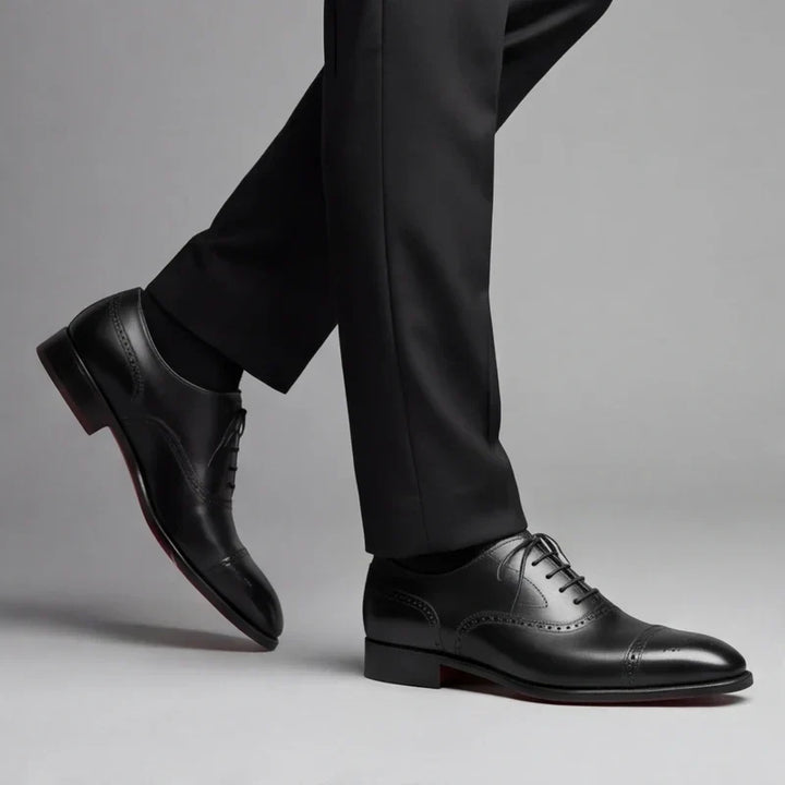 Arvid - Zapatos Oxford premium con puntera recta