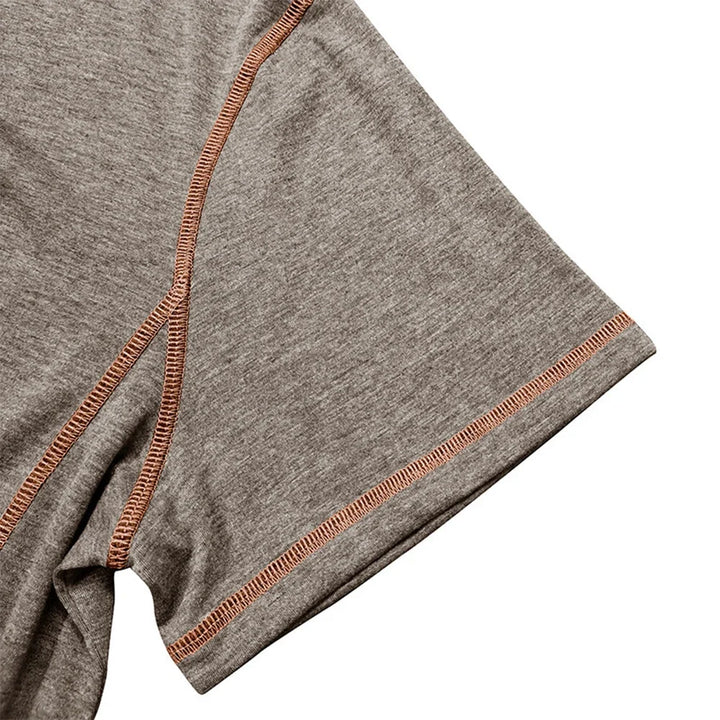 Bardwell - Playera Henley de tacto suave
