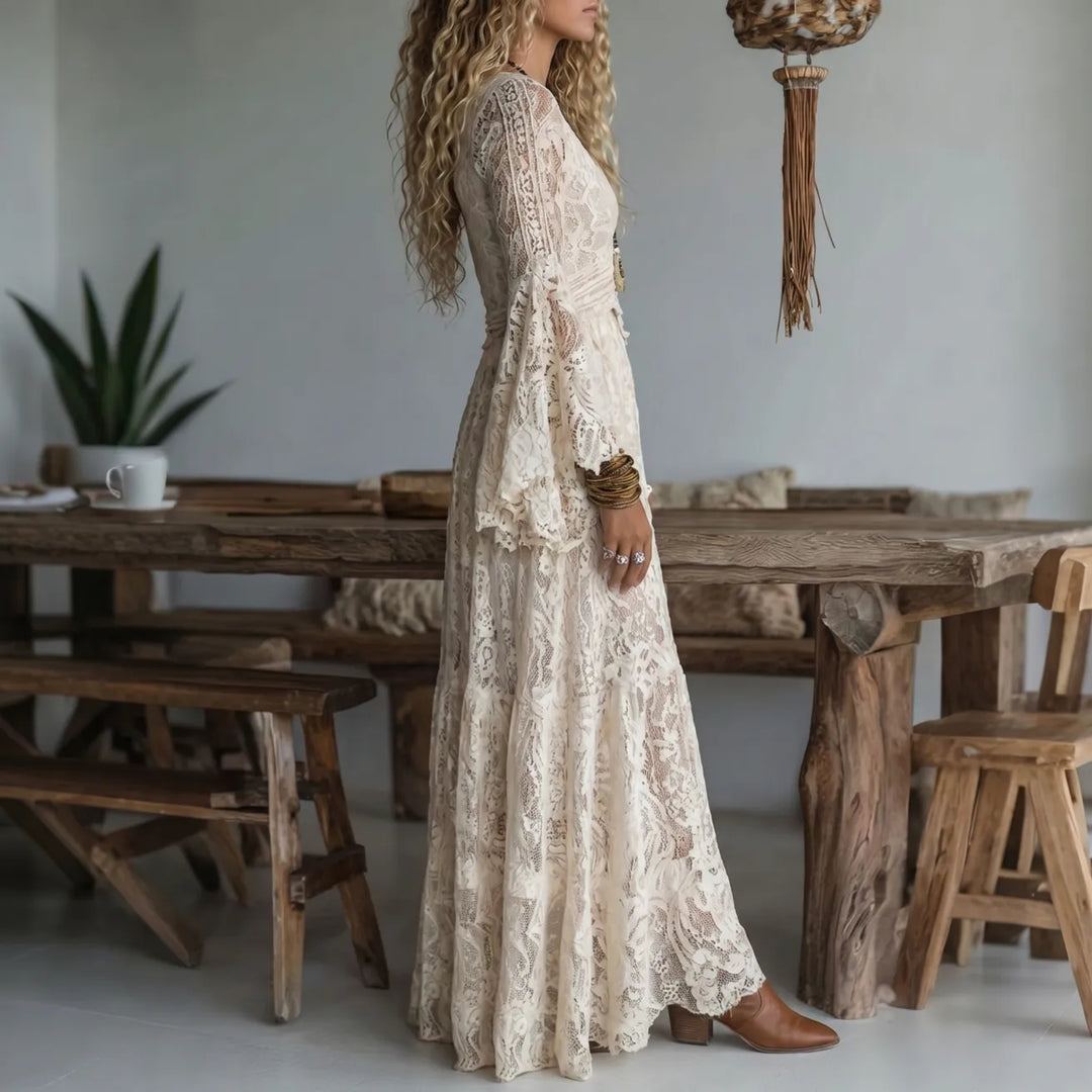 Lucasta - Vestido Maxi Bohemio Premium