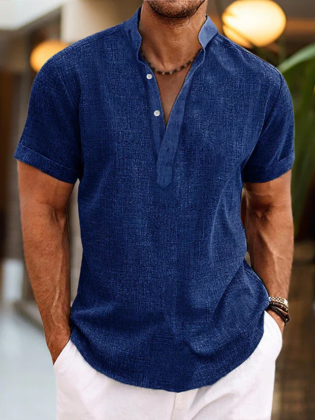 Kester - Camisa de lino atemporal