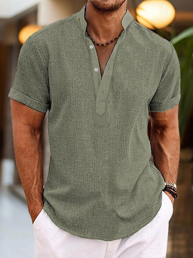Kester - Camisa de lino atemporal