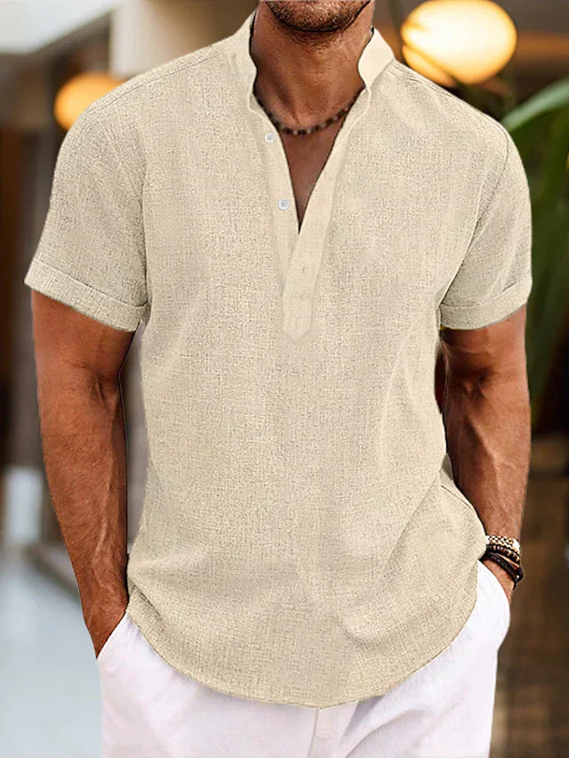 Kester - Camisa de lino atemporal