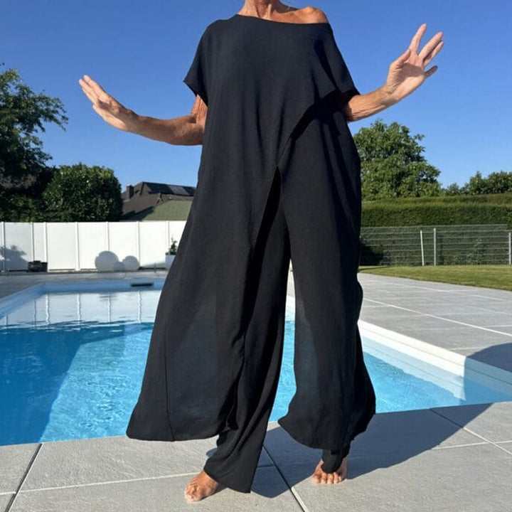 Bernice - elegante conjunto informal de dos piezas