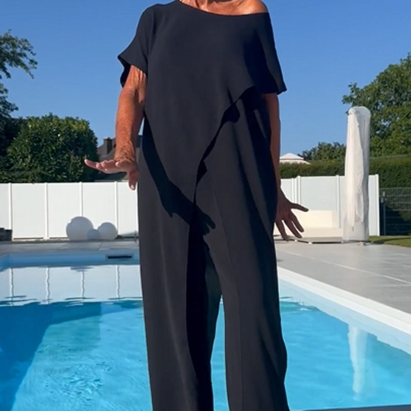Bernice - elegante conjunto informal de dos piezas