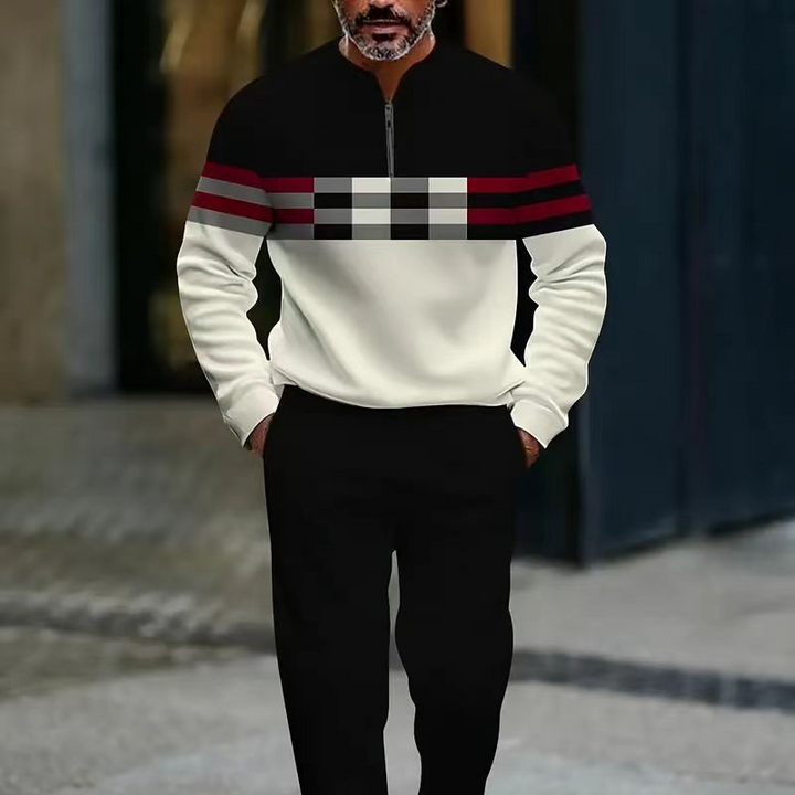 Sylax - Conjunto de dos piezas casual y con estilo