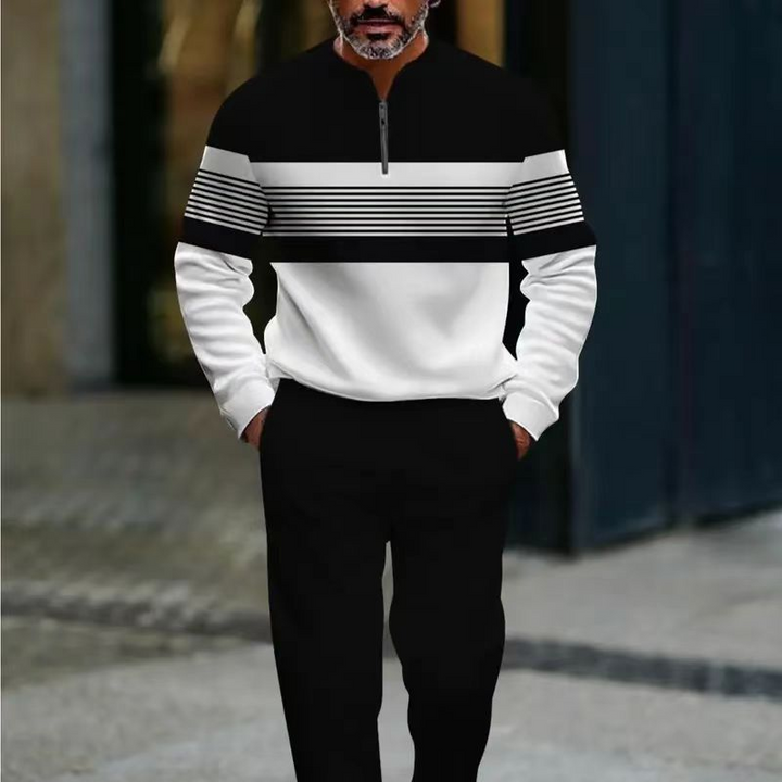 Sylax - Conjunto de dos piezas casual y con estilo
