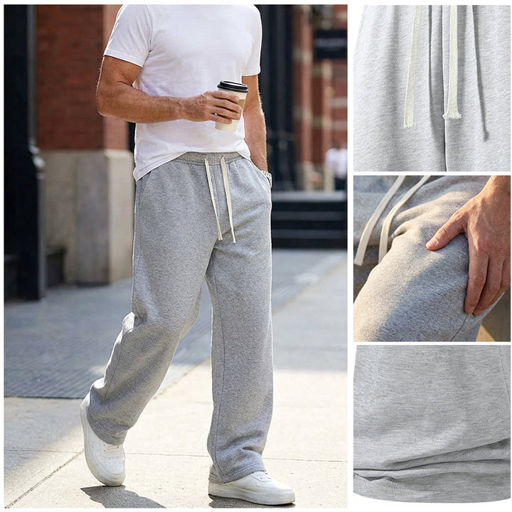 Terinor - Pantalón de tacto suave con cordón ajustable