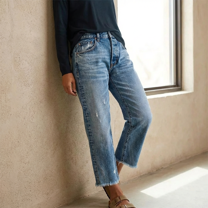 Yarelia - Jeans corte recto