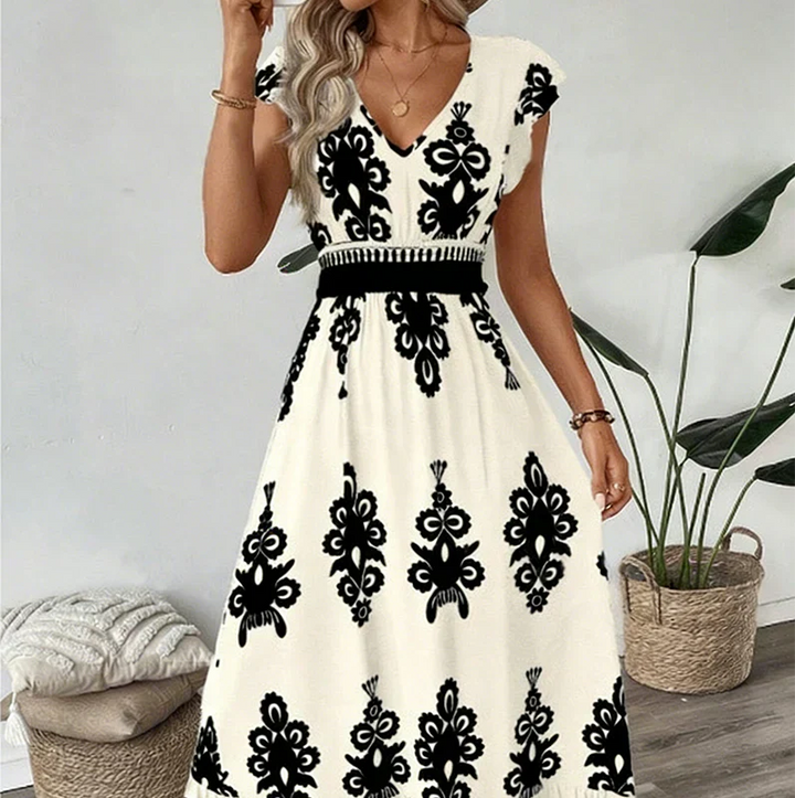 Osyrel - Vestido midi estampado