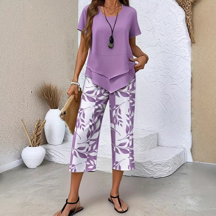 Ysolene - Conjunto lounge de dos piezas