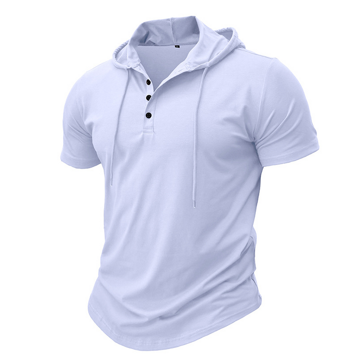 Oisin - Camisa con capucha de tacto suave