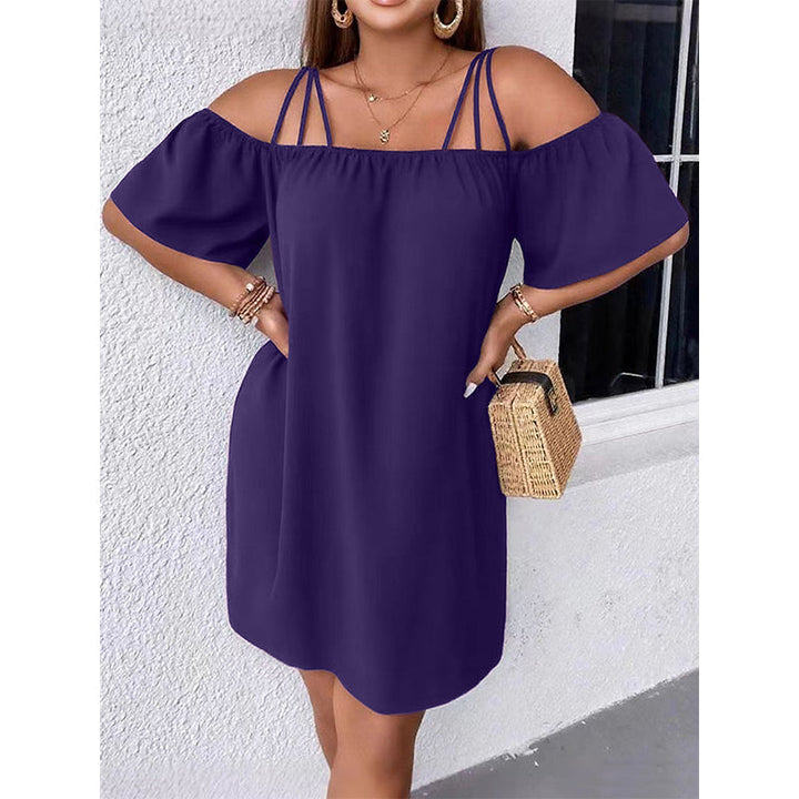Alissia - Vestido ligero con escote Bardot