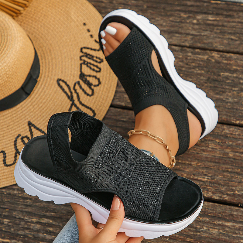 Joelle - Sandalias ventiladas con amortiguación