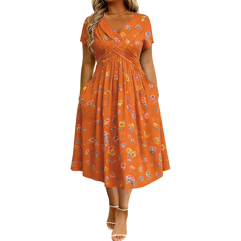Lorianne - Vestido veraniego de tacto suave