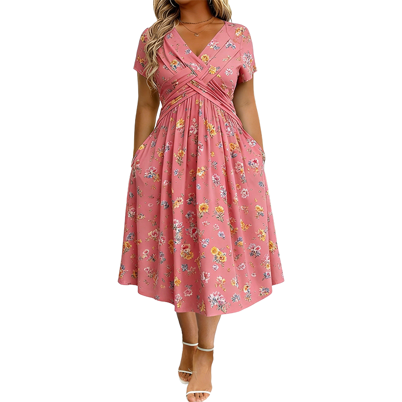 Lorianne - Vestido veraniego de tacto suave