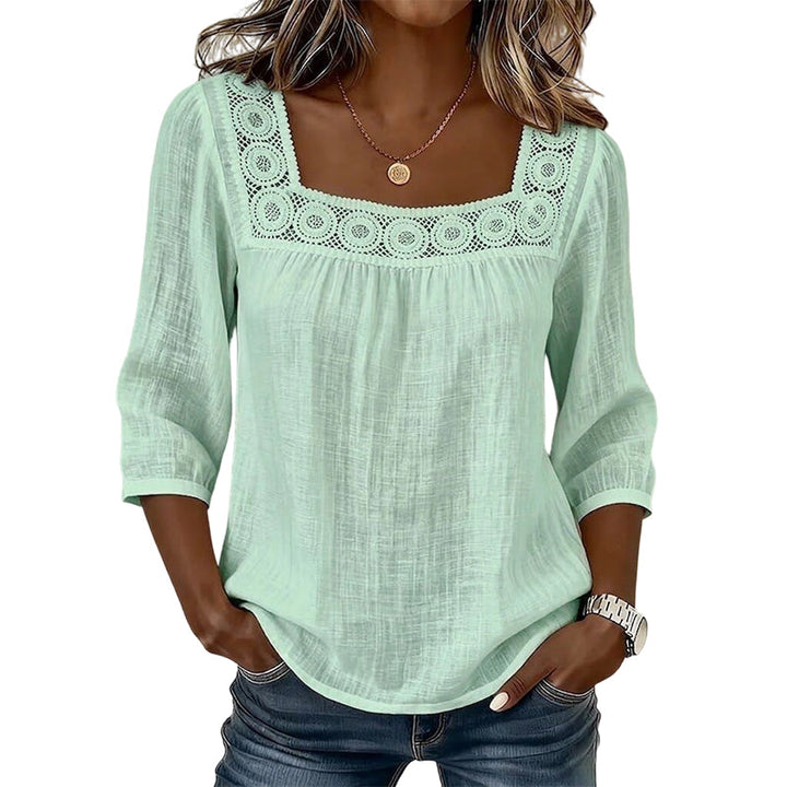 Sadie - Blusa de lino ligera
