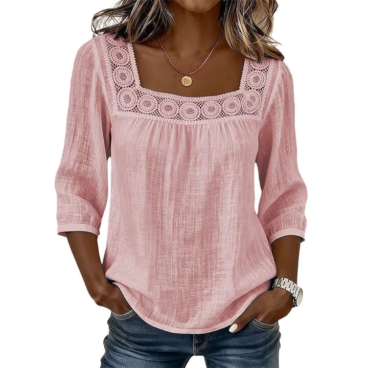 Sadie - Blusa de lino ligera