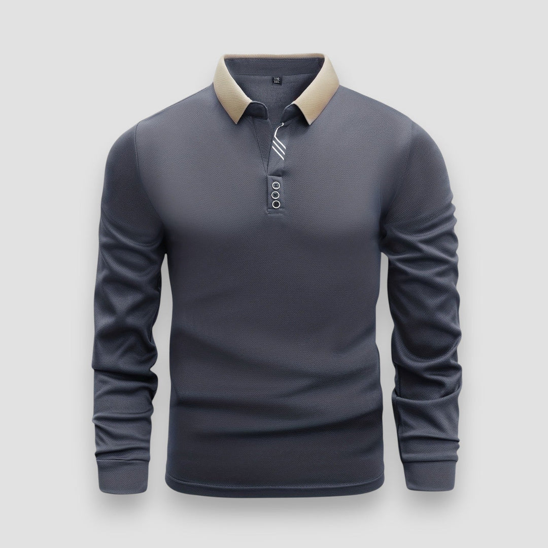 Arlixon - Polo ligero de manga larga