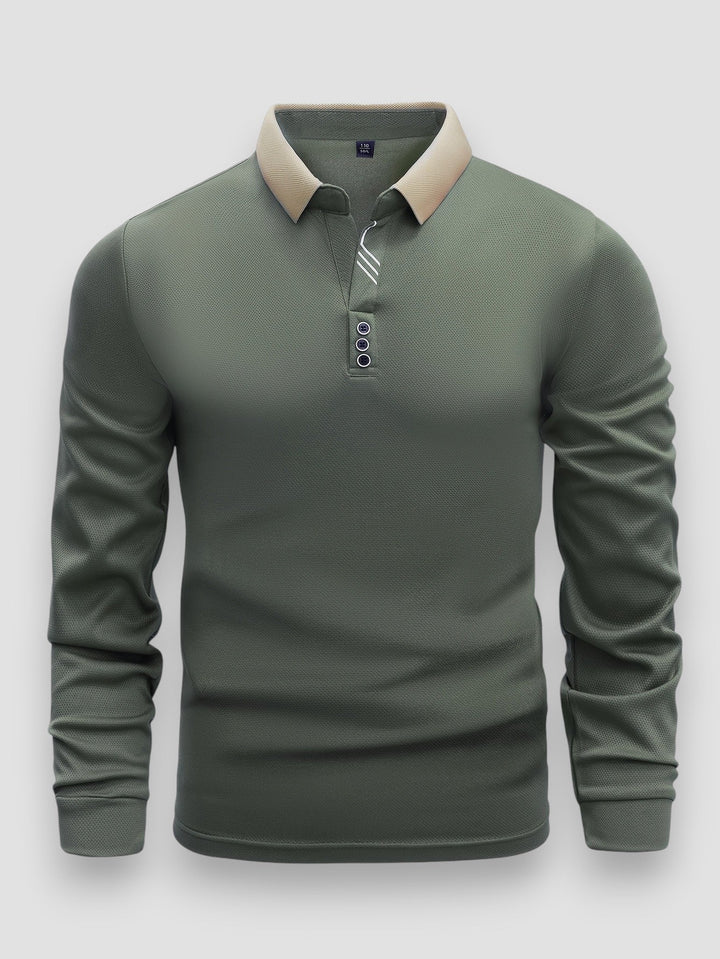 Arlixon - Polo ligero de manga larga