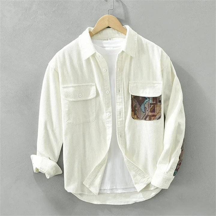 Tero - Camisa de pana texturizada