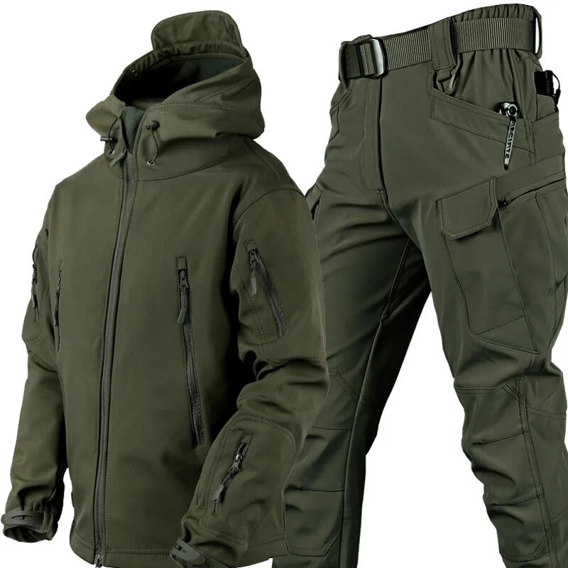 Hale - Conjunto térmico de chaqueta y pantalón para todo clima