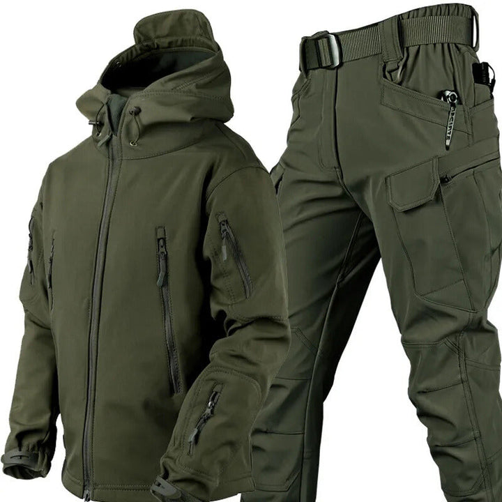 Hale - Conjunto térmico de chaqueta y pantalón para todo clima