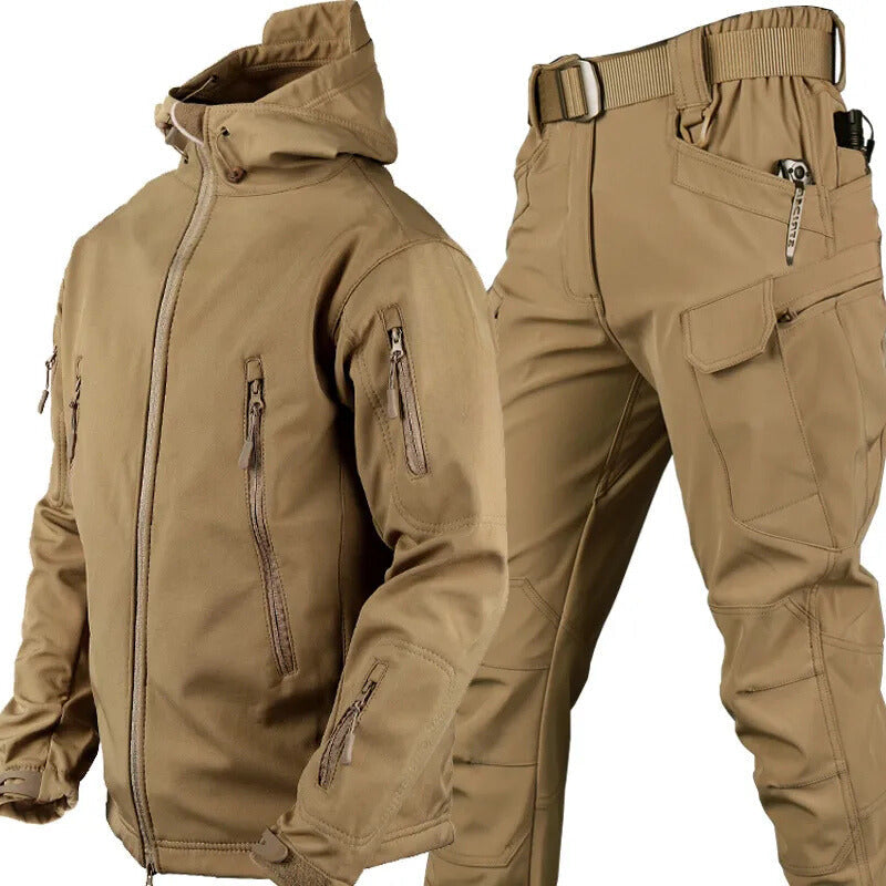Hale - Conjunto térmico de chaqueta y pantalón para todo clima
