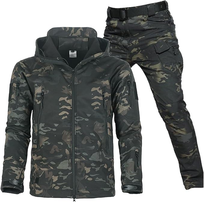 Hale - Conjunto térmico de chaqueta y pantalón para todo clima