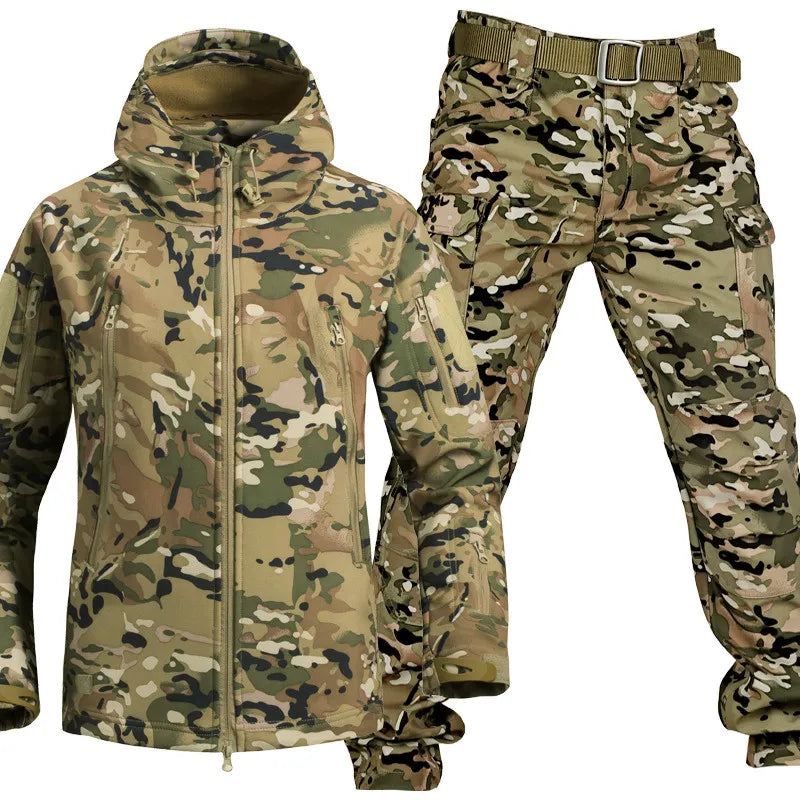 Hale - Conjunto térmico de chaqueta y pantalón para todo clima